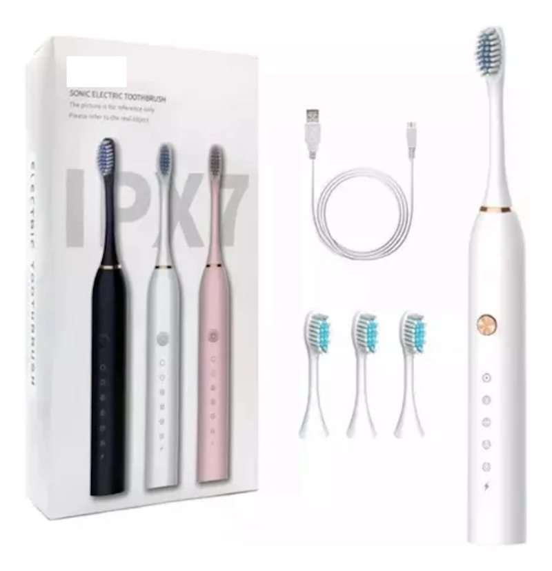 Cepillo Dental Eléctrico Recargable IPX7 Lumax
