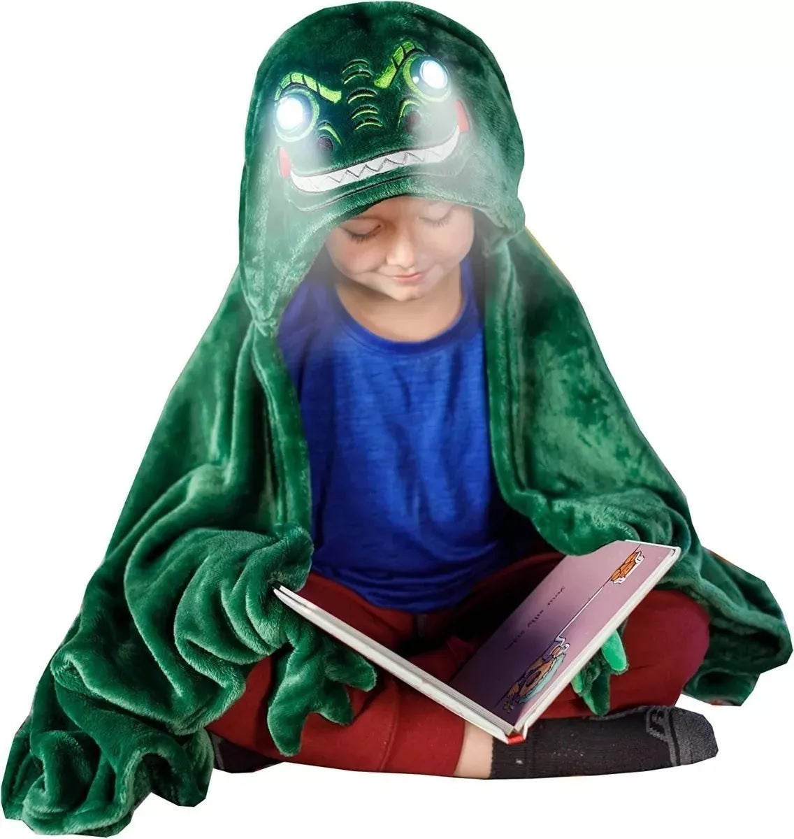 Manta Capa Infantil con Luz en los Ojos
