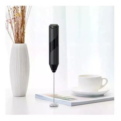 Mini Batidora Eléctrica de Mano – Espumador Portátil para Café y Lech